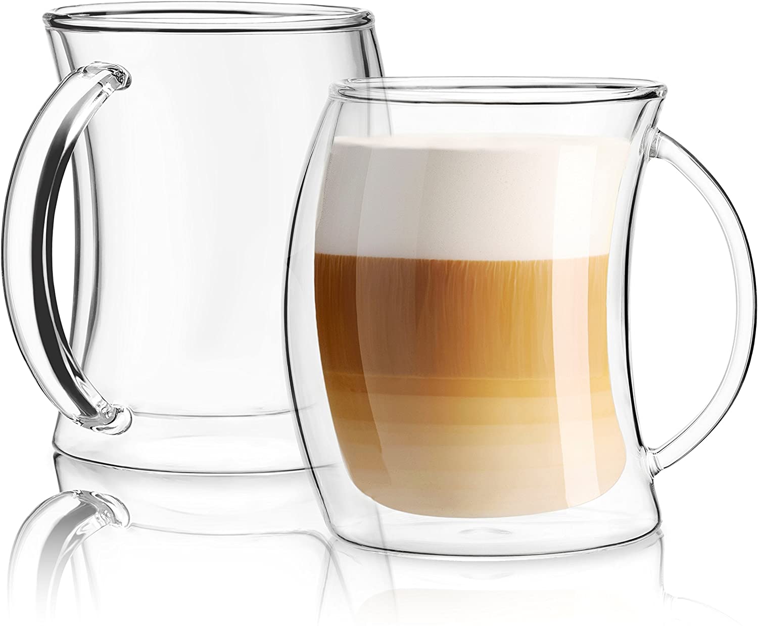 Double Wall Insulated Glass Coffee Cups GLA-H010 – ZHONGXIN