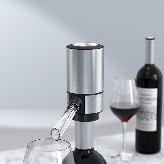 New Instant Breathing USB Rechargeable Electric Wine Aerator for Wine Lover WP-03