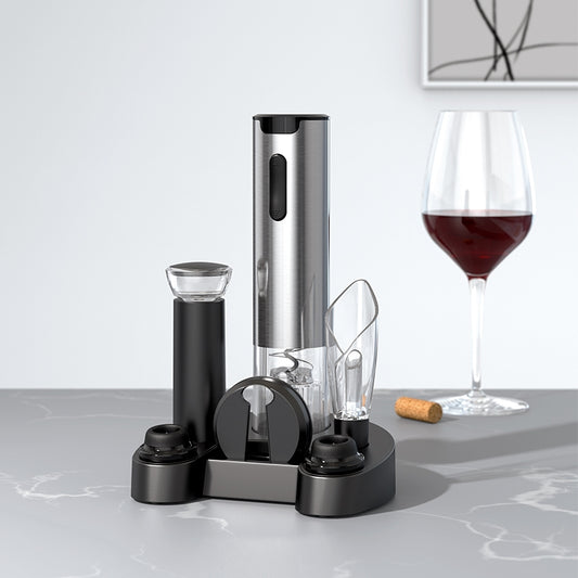 Bestseller Battery Operated Electric Automatic Red Wine Opener Set WSET-05