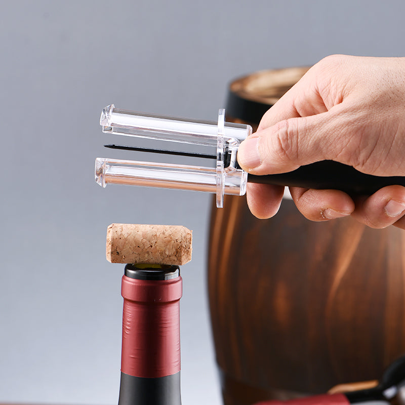 Safety Design OEM Air Pressure Pump Air Cork Corkscrew For Red Wine WO-A02