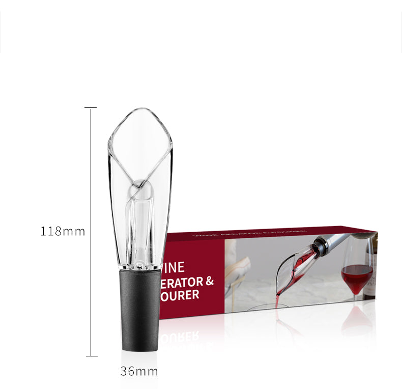 Wine Aerator Pour Spout Bottle Stopper Decanter Pourer WP-01