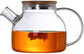 Glass Teapot With Infuser For Loose Tea And Blooming Tea  GLA-A001