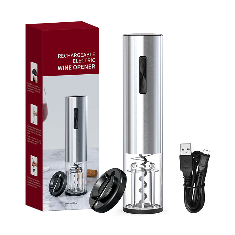 One Touch Electric Wine Opener rechargable bottle opener WO-009