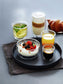 Double wall salad bowl 300ml GLA-007