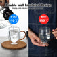 12oz Insulated Coffee Mugs with color handle GLA-H013