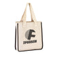 Wholesale Custom Printed Canvas Handbag Eco Reusable Cotton Shopping Tote Bag Handbag Set SB-005