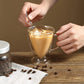Double Walled Glass Coffee Mugs with Handle,Insulated Layer Coffee Cups GLA-H003